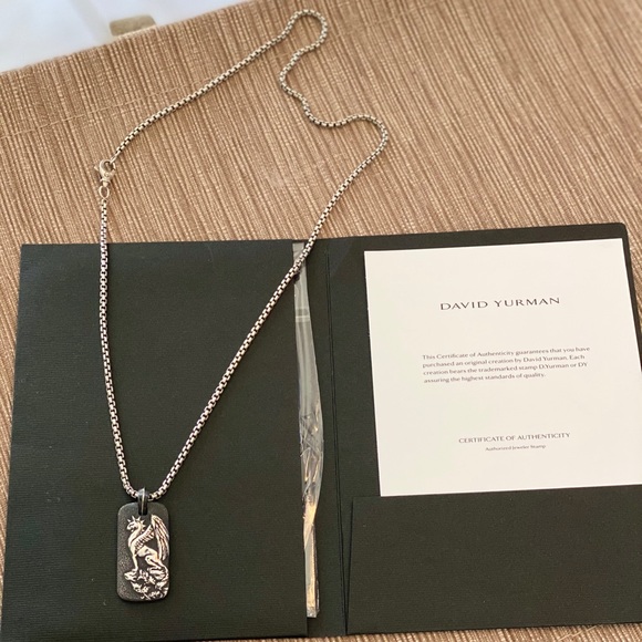 SALE 🚨 DAVID YURMAN NECKLACE STERLING SILVER - Picture 8 of 8